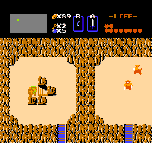 Zelda no Densetsu: The Hyrule Fantasy - Screenshot - Gameplay (Japan) - 256x240