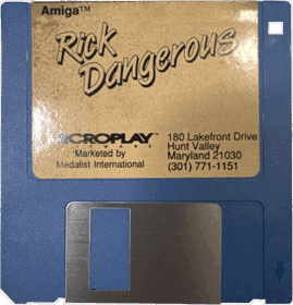 Rick Dangerous - Disc (North America) - 847x883