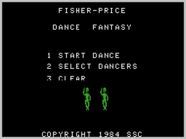 Dance Fantasy - Screenshot - Game Title (North America) - 256x192