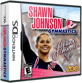 Shawn Johnson Gymnastics - Box - 3D (North America) - 869x880