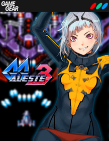 GG Aleste 3 - Fanart - Box - Front (Japan) - 500x646