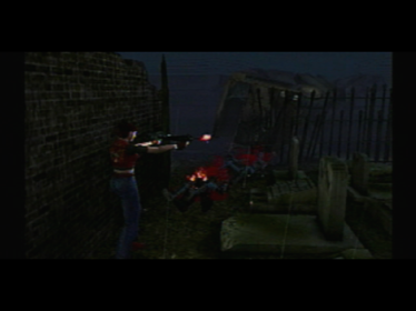 Biohazard: Code: Veronica (Tentou-you Demo Movie) - Screenshot - Gameplay (Japan) - 640x480