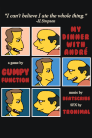 My Dinner with André - Fanart - Box - Front (North America) - 600x900