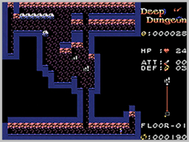 Deep Dungeon Adventure - Screenshot - Gameplay (World) - 256x192