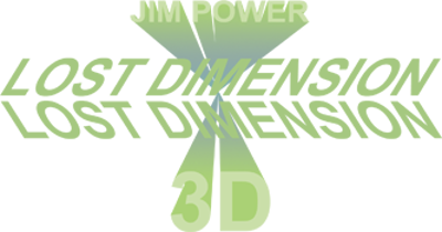 Jim Power: The Lost Dimension in 3D - Clear Logo (North America) - 333x175