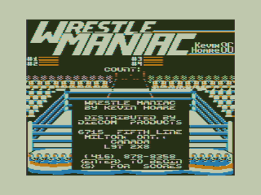 Wrestle Maniac - Screenshot - Game Title (North America) - 320x240