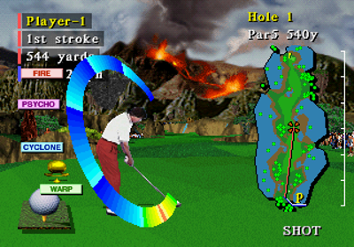 Valora Valley Golf - Screenshot - Gameplay (World) - 320x224