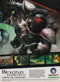 Beyond Good & Evil - Advertisement Flyer - Front (United States) - 1632x2200