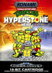 Teenage Mutant Ninja Turtles: The Hyperstone Heist - Box - Front (Europe) - 1420x2000