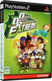 Dance Dance Revolution Extreme - Box - 3D (Japan) - 558x871