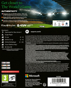 EA Sports FC 24 - Box - Back (Europe) - 3016x3697