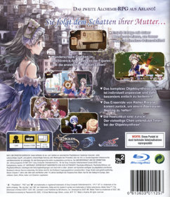 Atelier Totori: The Adventurer of Arland - Box - Back (Germany) - 905x1049