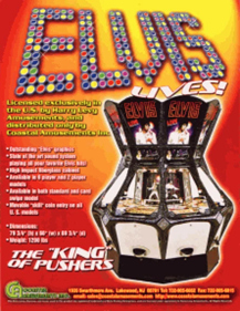 Elvis: Live in Las Vegas - Advertisement Flyer - Front (World) - 444x574