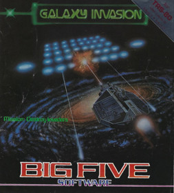Galaxy Invasion - Box - Front (North America) - 800x887