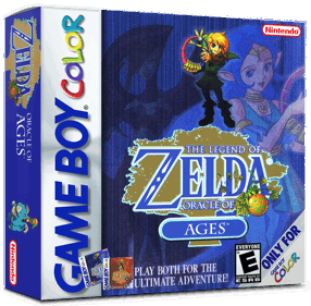 The Legend of Zelda: Oracle of Ages - Box - 3D (North America) - 1016x998