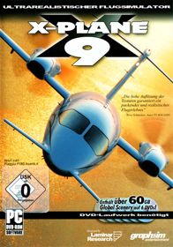 X-Plane 9 - Box - Front (Germany) - 560x800