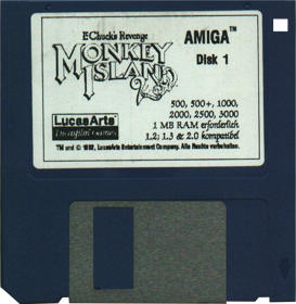 Monkey Island 2: LeChuck's Revenge - Disc (Germany) - 718x737