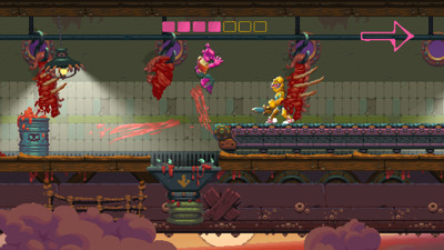 Nidhogg 2 - Screenshot - Gameplay (World) - 2560x1440