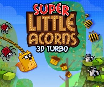 Super Little Acorns: 3D Turbo - Box - Front (World) - 438x370