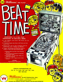 Beat Time - Advertisement Flyer - Front (World) - 1024x1321