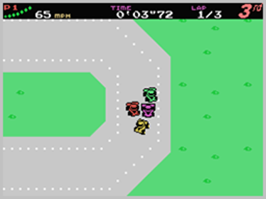 Burn Rubber - Screenshot - Gameplay (United States) - 256x192