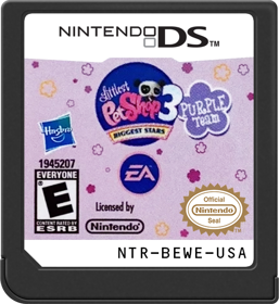 Littlest Pet Shop 3: Biggest Stars Purple Team - Cart - Front (North America) - 517x564