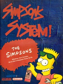 The Simpsons: Bart vs. the World - Advertisement Flyer - Front (United Kingdom) - 1658x2200