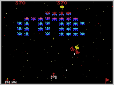 Galaxian - Screenshot - Gameplay (North America) - 256x192