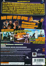 Kung Fu: High Impact - Box - Back (Germany) - 1007x1420