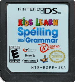 Kids Learn Spelling and Grammar: A+ Edition - Cart - Front (North America) - 893x974