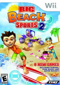Big Beach Sports 2 - Box - Front (North America) - 1000x1405