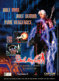 Devil May Cry - Advertisement Flyer - Front (United States) - 1607x2200