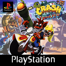 Crash Bandicoot: Warped - Fanart - Box - Front (World) - 1000x1000