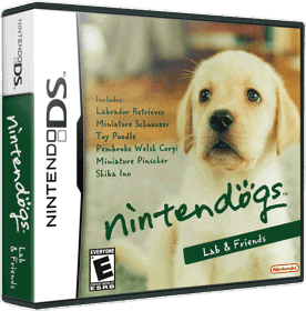 Nintendogs: Lab & Friends - Box - 3D (North America) - 867x880