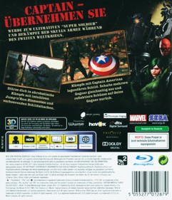 Captain America: Super Soldier - Box - Back (Germany) - 992x1156