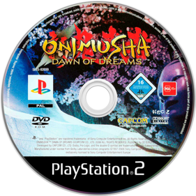 Onimusha: Dawn of Dreams - Disc (World) - 1280x1280
