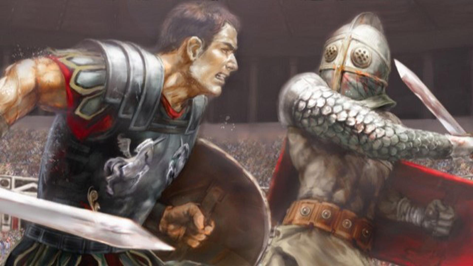 Illustration of Gladiator Begins