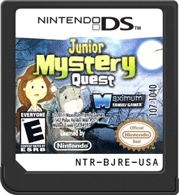 Junior Mystery Quest - Cart - Front (North America) - 517x564