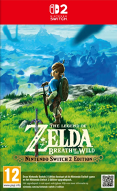 The Legend of Zelda: Breath of the Wild: Nintendo Switch 2 Edition - Box - Front (Europe) - 462x757