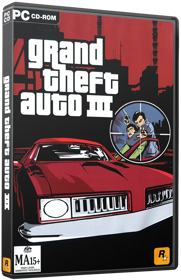 Grand Theft Auto III - Box - 3D (Australia) - 930x1440