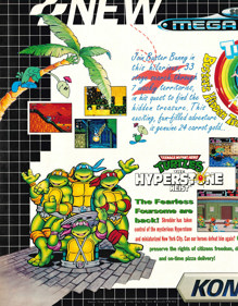 Teenage Mutant Ninja Turtles: The Hyperstone Heist - Advertisement Flyer - Front (United Kingdom) - 2528x3240