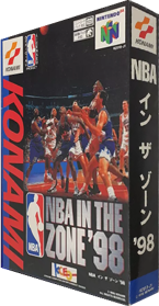 NBA in the Zone '98 - Box - 3D (Japan) - 232x447