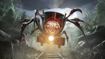 Choo-Choo Charles - Fanart - Background (United States) - 1520x855