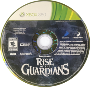 Rise of the Guardians - Disc (North America) - 908x886