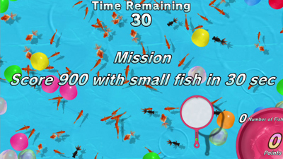 Catch 'Em! Goldfish Scooping - Screenshot - Gameplay (World) - 1280x720