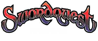 Swordquest: FireWorld - Clear Logo (North America) - 1200x500