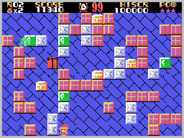 Majikazo - Screenshot - Gameplay (World) - 256x192
