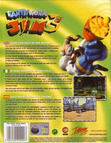 Earthworm Jim 3D - Box - Back (Europe) - 640x825