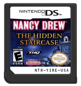 Nancy Drew: The Hidden Staircase - Cart - Front (North America) - 571x600