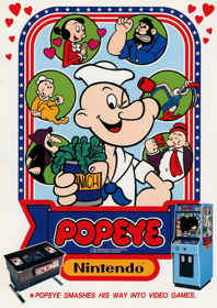 Popeye (Nintendo) - Fanart - Box - Front (North America) - 1280x1810
